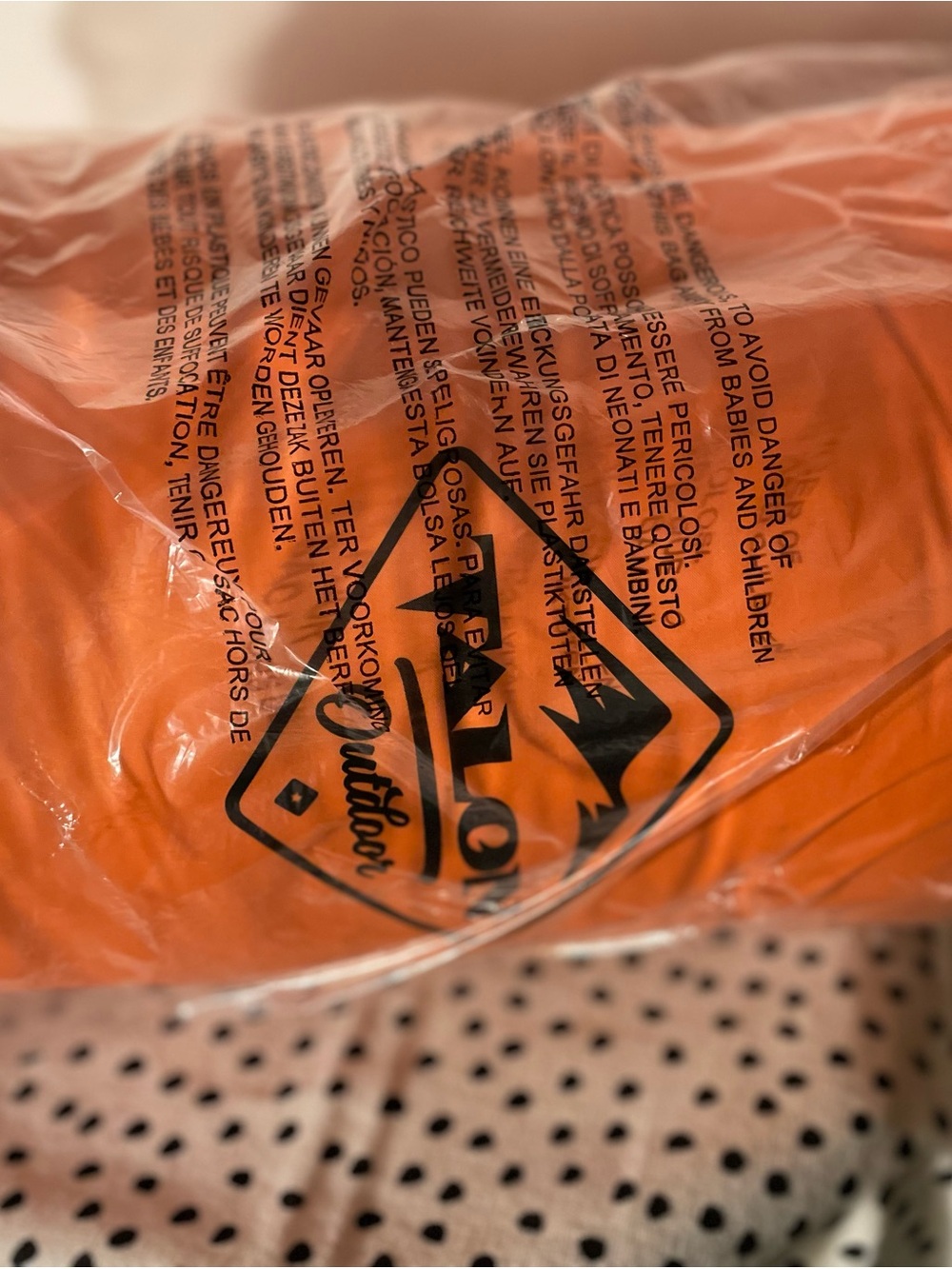 Pralo Outdoor Bright Orange Gear Cover
